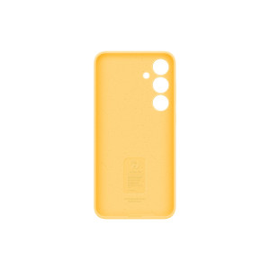 Samsung Silicone Case fr Galaxy S24+, Yellow - Passend fr Galaxy