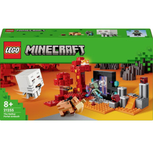 21255 LEG MINECRAFT Hinterhalt am Netherportal