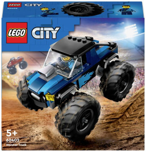 60402 LEG CITY Blauer Monstertruck