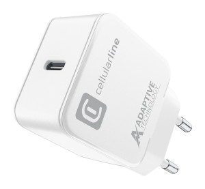 Cellularline USB Typ-C Travel Charger 15W White