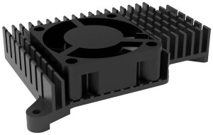 Joy-it RB-heatsink5 Khlkrper-Set Schwarz