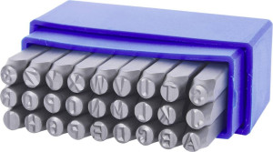KS Tools 1560468 Schlagbuchstabensatz