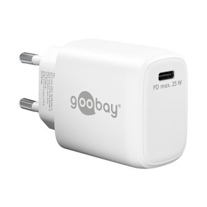 Goobay USB-C PD Schnellladegert (25 W) wei