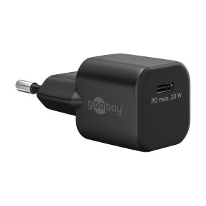Goobay USB-C PD Schnellladegert Nano (20 W) schwarz