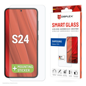 DISPLEX Smart Glass (9H) fr Samsung Galaxy S24 Montagesticker,