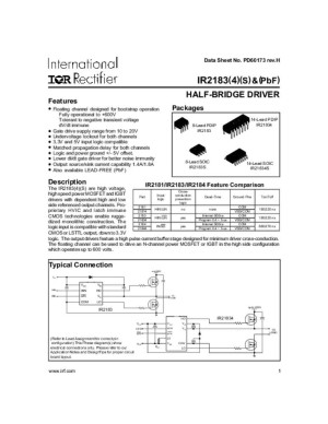 Infineon Technologies IR2183SPBF IGBT 2 SOIC-8