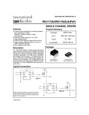Infineon Technologies IR2117SPBF SMD