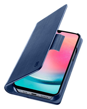 Cellularline Book Case fr Samsung A25 5G Blue