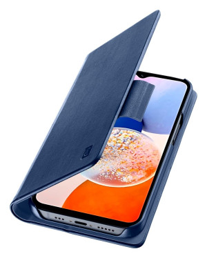 Cellularline Book Case fr Samsung A15 5G Blue