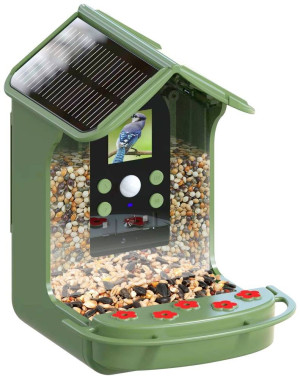 Easypix BirdyCam Wildkamera mit Futterspender Grn