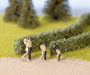 NOCH 21524 Hecke 10mm Dunkelgrn
