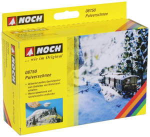 NOCH 08750 Pulverschnee Schnee Wei