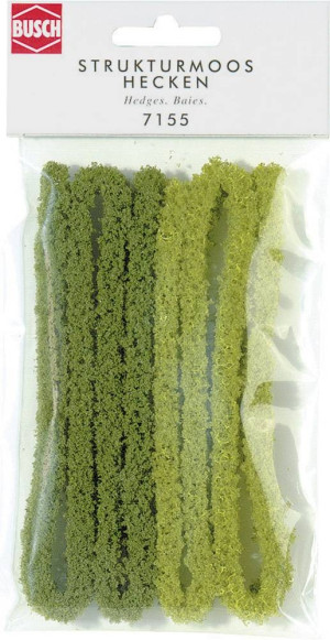 Busch 7155 Hecke 10mm Grn