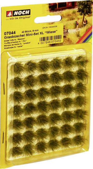 NOCH 0007044 Grasbschel Wiese 9mm Wiese