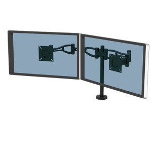 Fellowes Doppelmonitorarm Vista schwarz
