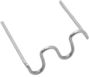 Kunzer 800AKRR-S06 S-Klammern 0,6mm Klammern (L x B x H) 13.5 x 0.6 x