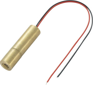 TRU COMPONENTS LM01GND Lasermodul Punkt Grn 1mW