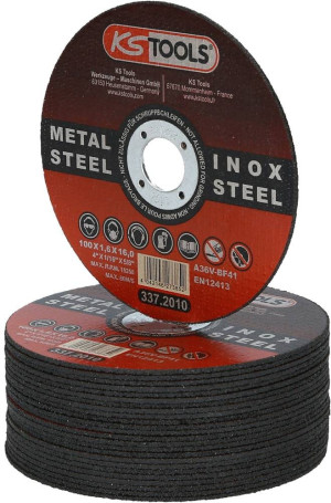 KS Tools 337.2010 Trennscheibe gerade 100mm 25St.