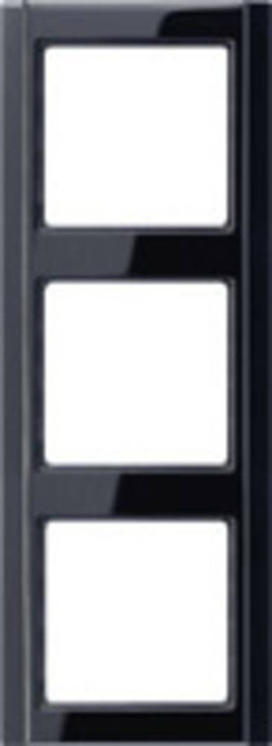 Jung 3fach Rahmen Schwarz A583SW