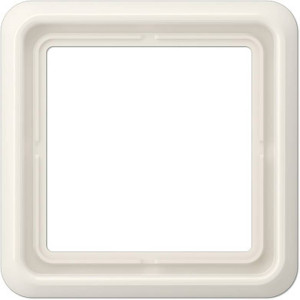 Jung 1fach Rahmen Abdeckung Creme-Wei CD581W