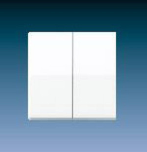Jung 1fach Einsatz Taster Creme-Wei AS591-5