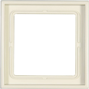 Jung 1fach Rahmen LS 990 Creme-Wei LS981W
