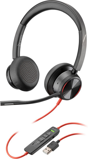 HP Poly Blackwire BW8225 USB-A Stereo