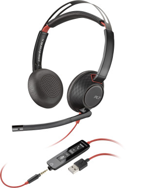 HP Poly Blackwire C5220 USB-A und 3,5mm Stereo