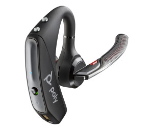POLY Voyager 5200 In Ear Headset Bluetoot Mono Schwarz Headset,