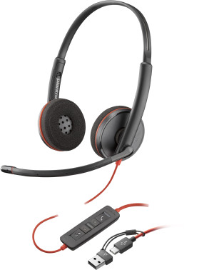 HP Poly Blackwire C3220 USB-C Stereo