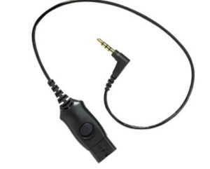 HP Poly MO300 Headset-Kabel QD fr iPhon 3,0m
