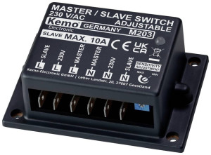 Kemo M203 Master Slave Schalter Baustein 230 V/AC