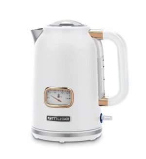 Muse MS-030W Wasserkocher schnurlos Wei