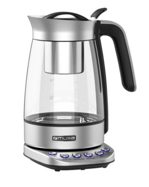 Muse MS-320 T Wasserkocher schnurlos Edelstahl