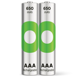 GP Batteries ReCyko Micro (AAA)-Akku NiMH 650 mAh 1.2V 2St.