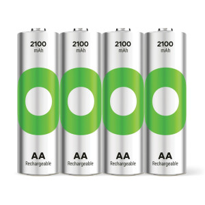GP Batteries ReCyko Mignon (AA)-Akku NiMH 2100 mAh 1.2V 4St.
