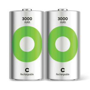 GP Batteries ReCyko Baby (C)-Akku NiMH 3000 mAh 1.2V 2St.