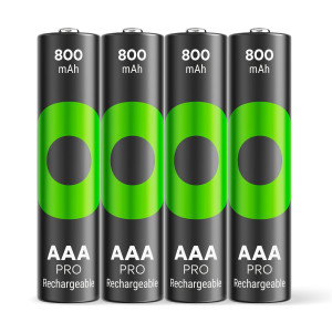 GP Batteries ReCyko Pro Micro (AAA)-Akku NiMH 800 mAh 1.2V 4St.