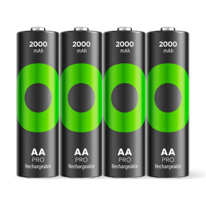GP Batteries ReCyko Pro Mignon (AA)-Akku NiMH 2000 mAh 1.2V 4St.