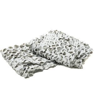 Buteo Photo Gear Camouflage Netz 3 weiss/grau 2,4 x 3m