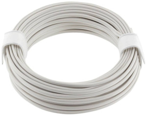 Econ connect KZL2X008WS5 Litze 2 x 0.08m Wei 5m