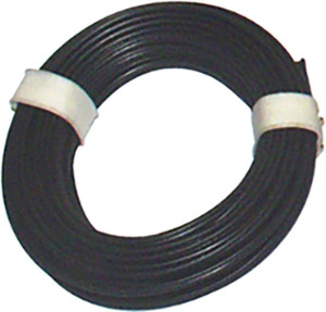 Econ connect ZKL014SW5 Litze 2 x 0.14m Schwarz 5m