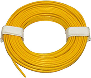 Econ connect ZKL014GE5 Litze 2 x 0.14m Gelb 5m