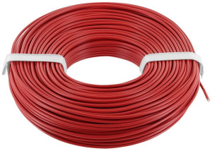 Econ connect KL05RT40 Litze 1 x 0.5m Rot 40m