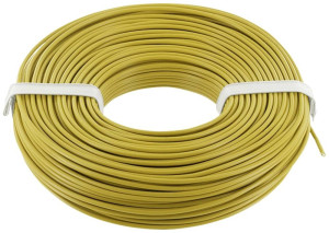 Econ connect KL05GE40 Litze 1 x 0.5m Gelb 40m