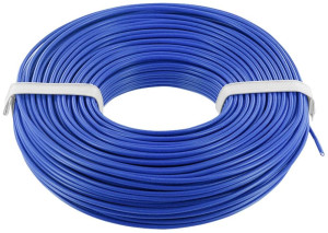 Econ connect KL05BL40 Litze 1 x 0.5m Blau 40m