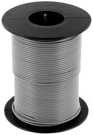 Econ connect KL025GR50 Litze 1 x 0.25m Grau 50m
