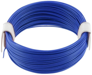 Econ connect KL004BL10 Litze 1 x 0.04m Blau 10m