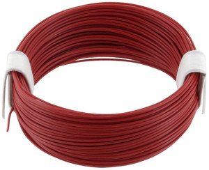Econ connect KL004RT10 Litze 1 x 0.04m Rot 10m