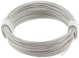 Econ connect KL004WS10 Litze 1 x 0.04m Wei 10m